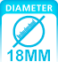 Tavle Diameter 18mm